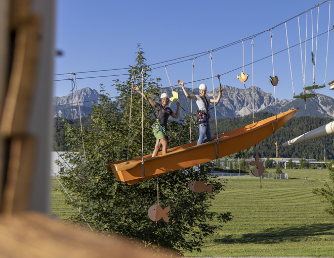 Hochseilgarten Füssen im Allgäu Ostallgäu Oberallgäu Kinder klettern Spaß Fun Indoor Outdoor Regenwetter Schlechtwetter
