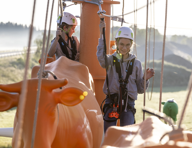 Hochseilgarten Füssen im Allgäu Ostallgäu Oberallgäu Kinder klettern Spaß Fun Indoor Outdoor Regenwetter Schlechtwetter