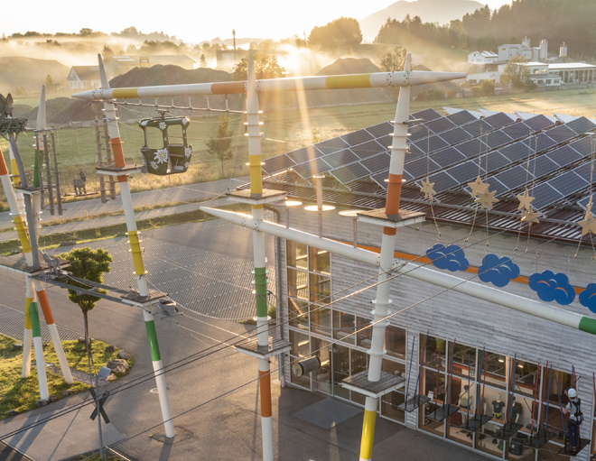 Hochseilgarten Füssen im Allgäu Ostallgäu Oberallgäu Kletterpark Klettergarten Outdoor Indoor Regenwetter Schlechtwetter Alternative 1
